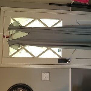 Mint Green Wrap Maxi Dress